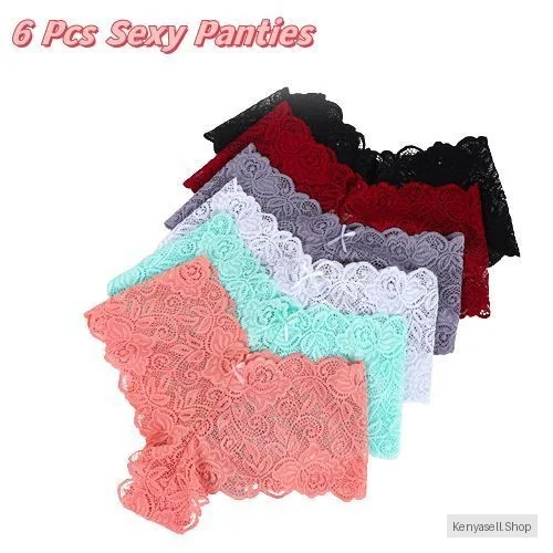 Women Lace Sexy Floral Panties  Ladies Comfortable Underpants Female  Lingerie