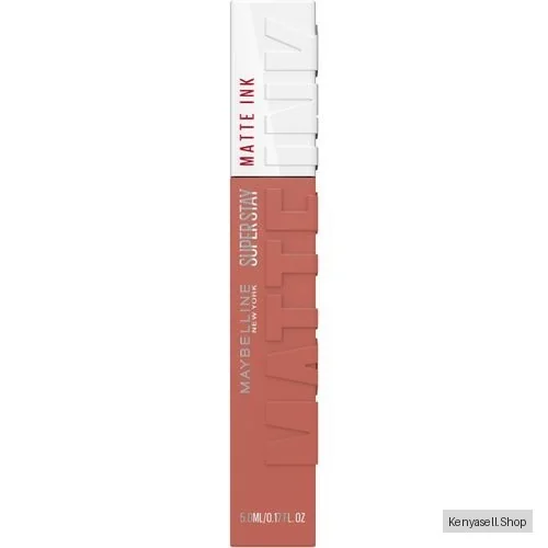 Maybelline Super Stay Matte Ink Liquid Lipstick, Shade 65 Seductress, Long Lasting High Impact Color, Matte Finish Lipstick, Up to 16H Wear, 5ml