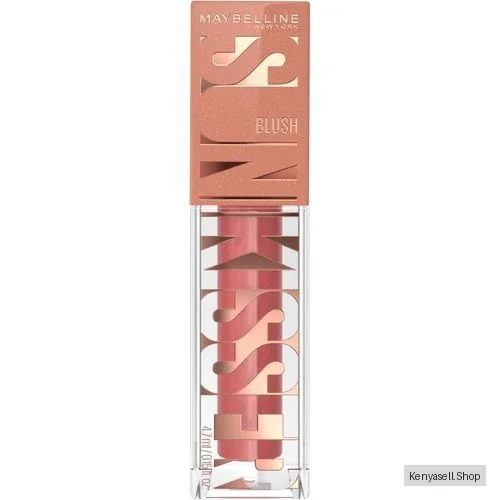 Maybelline Sunkisser Liquid Glow Blush Bronzer - 06 City Sizzle Blendable, Longwear, Glowy Make Up, With Vitamin E 4ml
