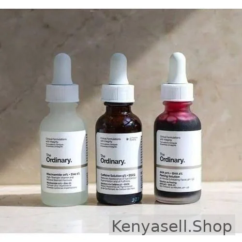 The Ordinary 3in1 ORDINARY Vico 30ml Set Peeling Solution+Caffeine+Niacinamide