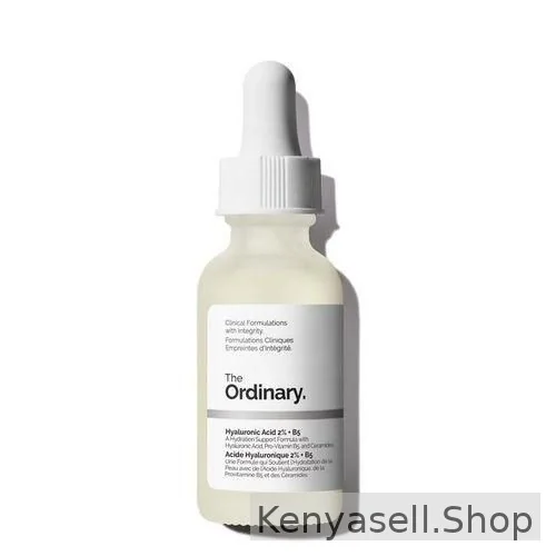 The Ordinary Hyaluronic Acid 2% + B5 (with Ceramides) face serum to hydrate, smooth and visibly reduce lines and wrinkles