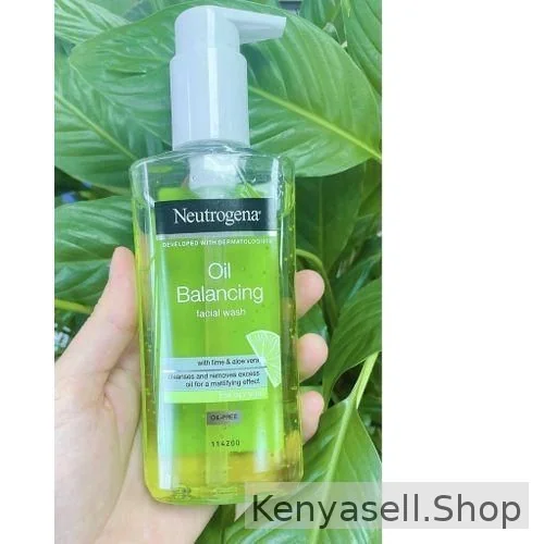 Neutrogena Oil Balancing Facial Wash With Lime And Aloe Vera- 200ml.