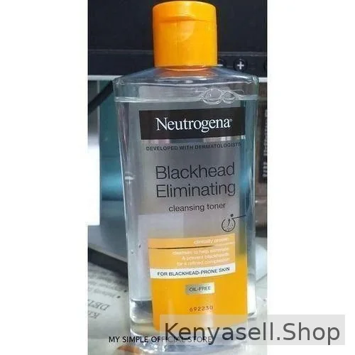Neutrogena- Blackhead Eliminating Cleansing Toner.