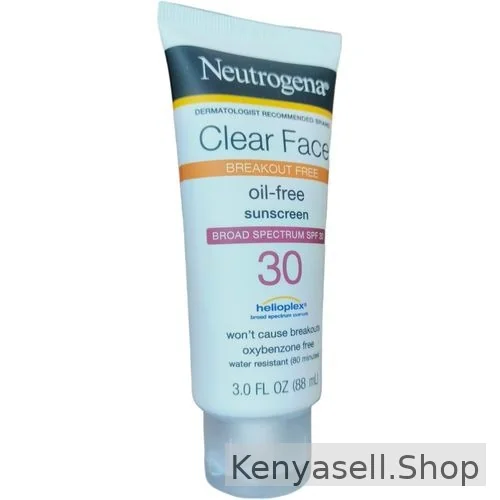 Beauty Clear Face Breakout Free Oil-Free Sunscreen SPF 30 by Neutrogèna