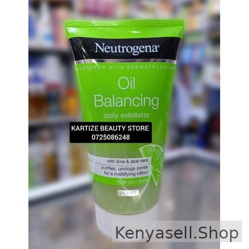 Bright Oil balancing daily exfoliator by neutrogena