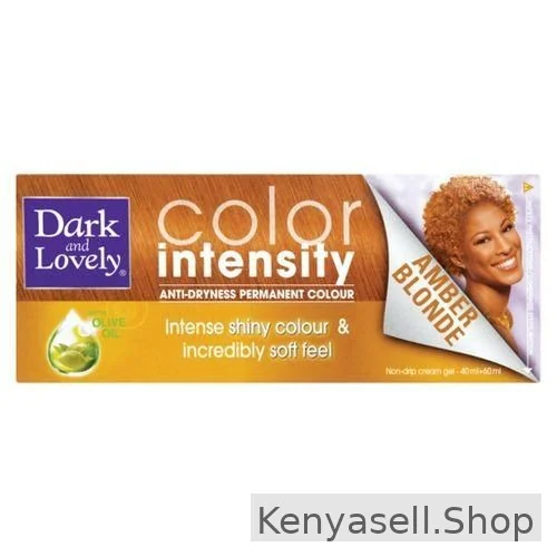 Dark & Lovely Color Intensity Anti-Dryness Permanent Hair Colour- Amber Blonde