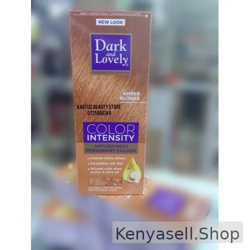 Dark & Lovely Colour Intensity Anti-dryness Permanent Colour - Amber Blonde