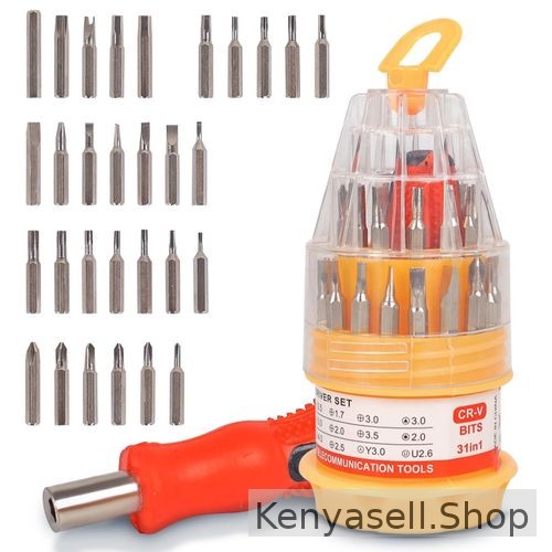 Mythco 31-in-1 Magnetic Screwdriver Set for Electronics Repair