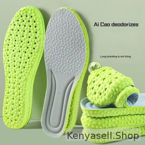 Ai Cao Deodorizing Sports Insole - Soft, Comfortable, And Full Of Elasticity