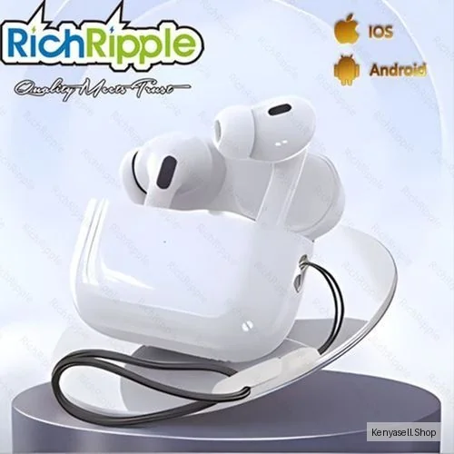 RichRipple Pro2+ Bluetooth Headsets Wireless Pods Pro Earpods Earphones