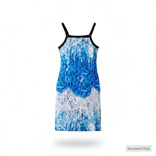 Catpapa Exclusive Perks for Loyal Customers! 3-12 Years Summer Kid Girls Dress Baby Girl Imitation Sequin Princess Dresses Sleeveless Slip Off Shoulder Wedding Dress Party Child Clothes Birthday Party Fashion And Leisure