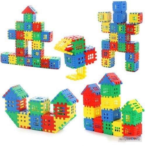 50 Pc Educational Toy Build Block Assembly Set  Children Toy