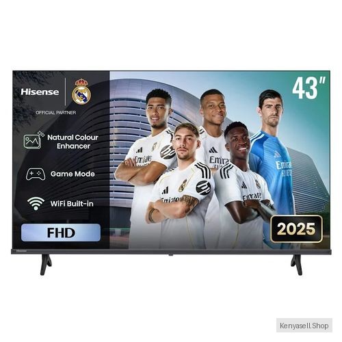 Hisense 43A4KKEN 43" FHD Vidaa OS Smart TV, Black (2YRS WRTY)