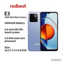 redbeat  E3 Smartphone 6.6inchs Dual SIM,12GB/256GB,Android14,Side Fingerprint,BLUE