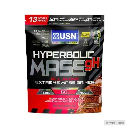 USN Hyperbolic Mass Dutch Choco 1Kg (2.2 Lbs).