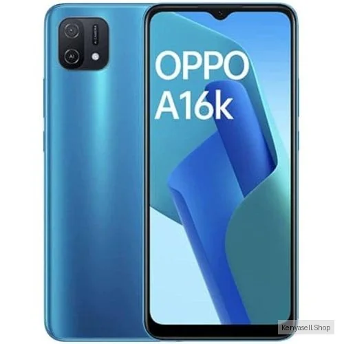 Oppo A16k, 6.52", 32GB + 3GB RAM , 4230mAh, (Single SIM) Blue