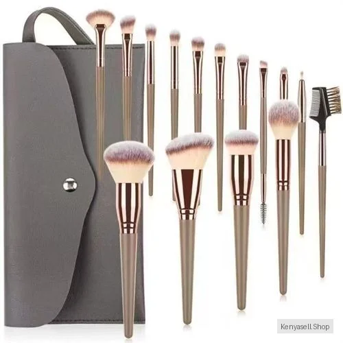15 Piece Makeup Brush Set Facial Eye Makeup Brush Eyelash Eye Shadow Eyebrow Eyeliner Foundation Make-up Powder Powder Blusher Gloss Lip Brush