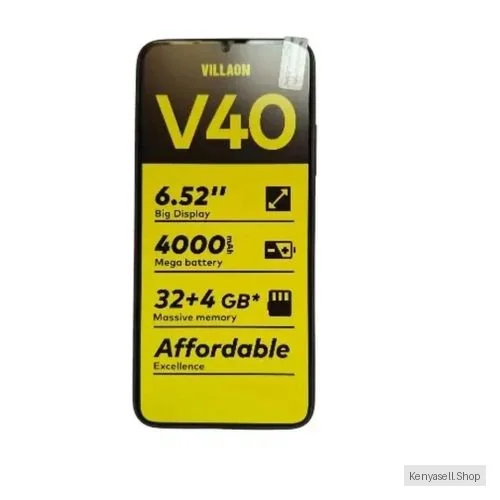 VILLAON V40 4G, 6.52", 4GB RAM + 32GB, 4000mAh (Dual SIM) - Jade Green
