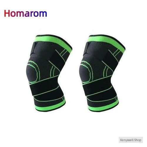 Homarom 1 Pair Knee Brace Support Knee C-ompression Sleeve