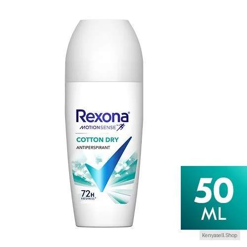 Rexona Rexona women Roll-on , 72hr Anti-perspirant , Cotton dry ,50ML