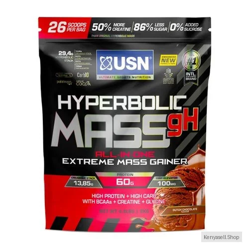 USN Hyperbolic Mass - 2kg (4.4 lbs) - Dutch Chocolate
