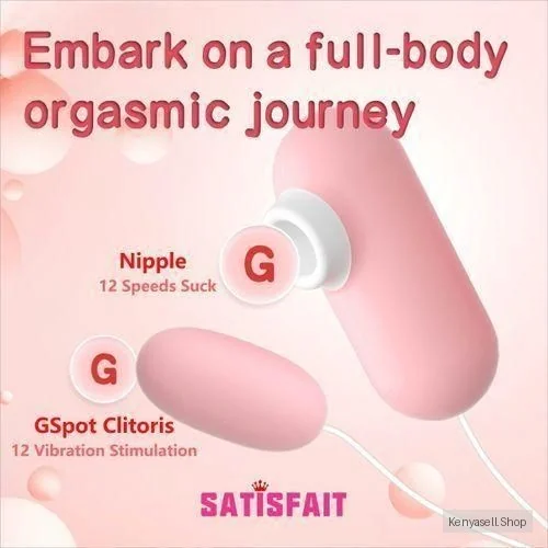 SATISFAIT SATISFAIT: Sucker Vibrator Flirty Egg-A Sex Toy