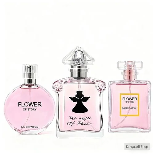 30ml * 3 Bottle 3pcs Ladies Perfumes Eau De Parfum Floral Fragrances Long Lasting Deodorants