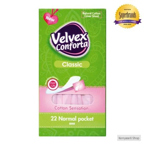 Velvex Conforta Panty Liners Normal Pocket (Indv. Wrapped) 22s