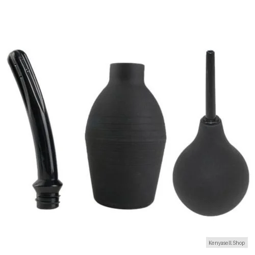 2X Enema Bulb Rubber Douche Deep Enema Douche Bag Bottle Cleaning
