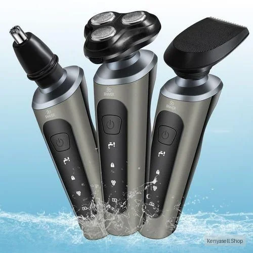 3 In 1 9D Electric Shaving Multifunctional USB Rechargeable