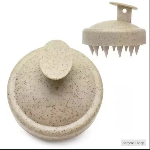 Silicone Shampoo Brush Head Scalp Massage Comb