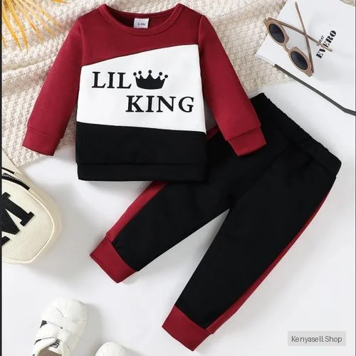 Catpapa 0-3 Years Todder Baby Boy Winter 2pcs Clothing Set Long Sleeved Hooded Plush Hoodie with Pants Fashion Warm Wear Daily Kid Boy Clothes