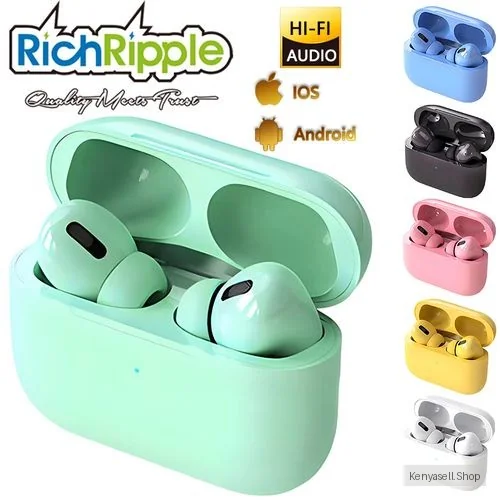 RichRipple Pro3 Bluetooth Headsets Wireless Pods Pro Earpods Earphones