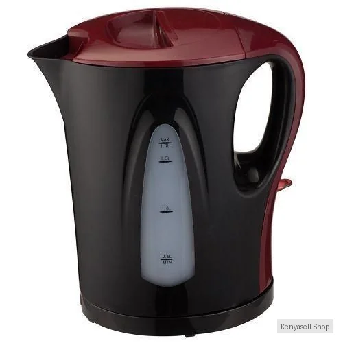 Ramtons RM/609-Cordless Electric Kettle 1.7 Litres- Black & Red (1YR WRTY)