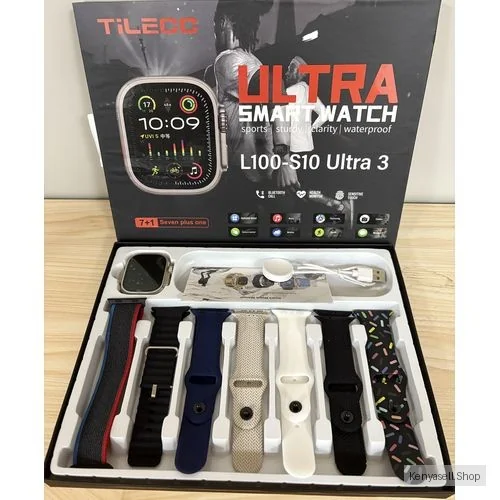TiLECC Ultra 7-in-1 Watch Band Smart Watch 49mm Series 8 Ultra Smart Watch 49mm