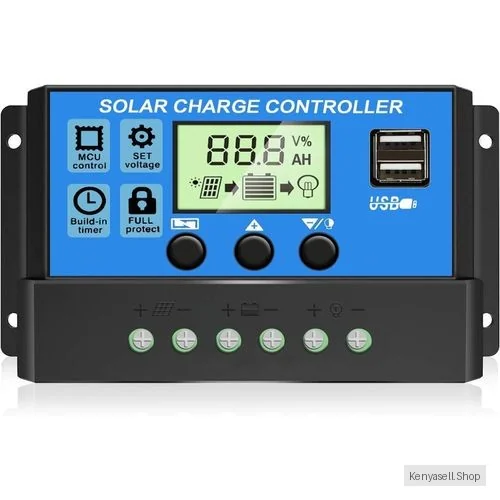 10A Solar Charge Controller 12V/24V Solar Panel Intelligent Regulator