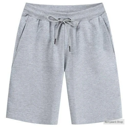 Berrykey Mens Elastic Side Pocket Cargo Shorts Nicker Sweat  Pants