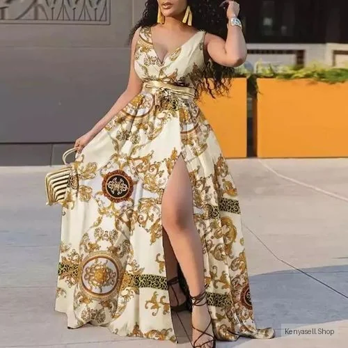 Elegant Ladies Long Dress.