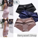 Ladies Ice Silk Underwear Women Sexy Seamless Panties Pack Of 3