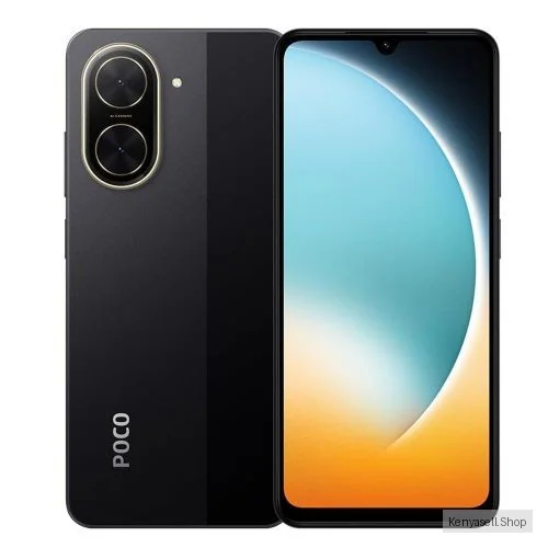 Poco C71,  6.88", 64GB + 3GB RAM (Dual SIM), 5200mAh, Black (2YRs WRTY)
