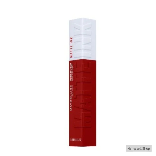 Maybelline Super Stay Matte Ink Liquid Lipstick, Shade: 117 Ground Breaker, Long Lasting High Impact Color, Matte Finish Lipstick, Up to 16H Wear, 5ml
