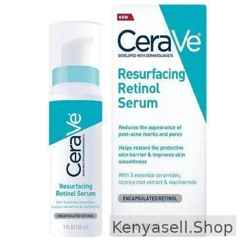 CeraVe Pore Refining, Ance Marks Resurfacing Brightening Retinol Serum