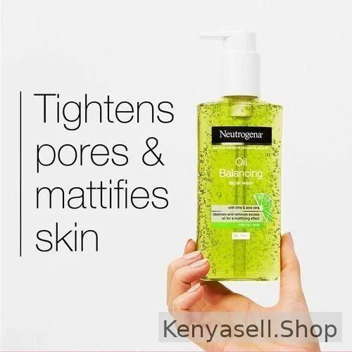 Neutrogena Oil Balancing Facial Wash With Lime,Oil Free For Oily Skin- 200ml