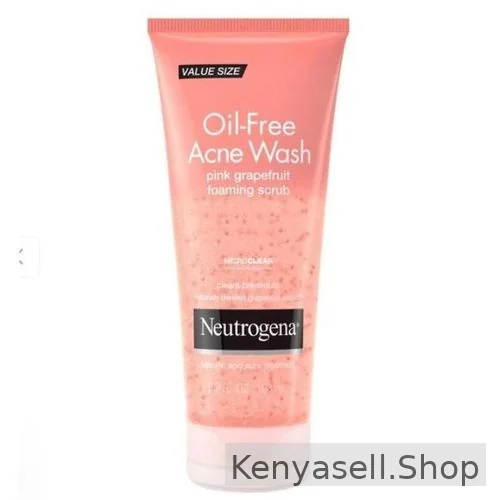Skin Care Neutrogena Oil-Free Acne Wash Pink Grapefruit Facial Scrub 6.7 fl. oz