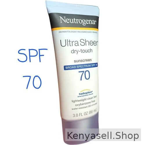 Ultra SHEER Dry Touch SPF 70 Dry Touch Oxybenzone Free Sunscreen By Neutrogena Pp