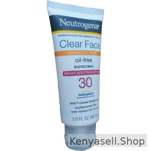 Beauty Clear Face Oil-Free Sunscreen SPF 30 By Neutrogèna