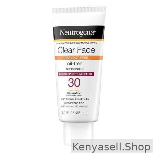 Dermatologic Cosmetic Laboratories (Original)Neutrogena Clear Face Break-Out Free Oil Free SPF30 Sunscreen Broad Spectrum 3oz
