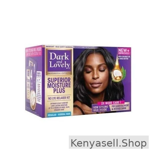 Dark And Lovely  Moisture Plus No-Lye Relaxer Regular