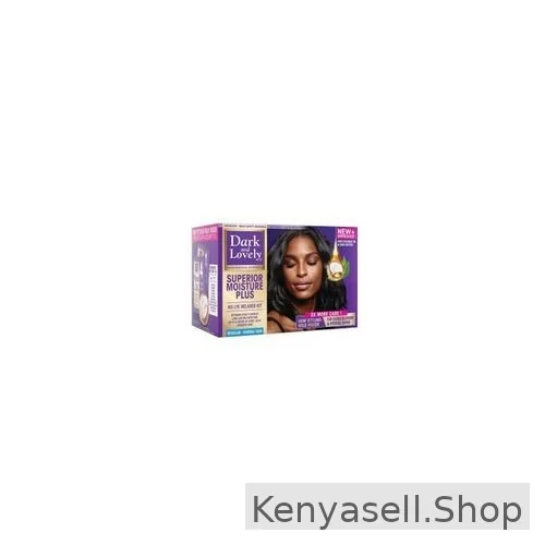 Dark & Lovely Superior Moisture Plus No Lye Relaxer Regular Kit