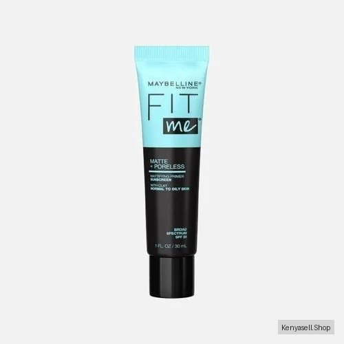 Maybelline Fit Me Mattifying Primer Matte and Poreless, with Sunscreen, Broad Spectrum SPF 20, for Normal to Oily Skin, 30ml